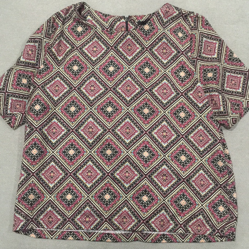 Boxed blouse